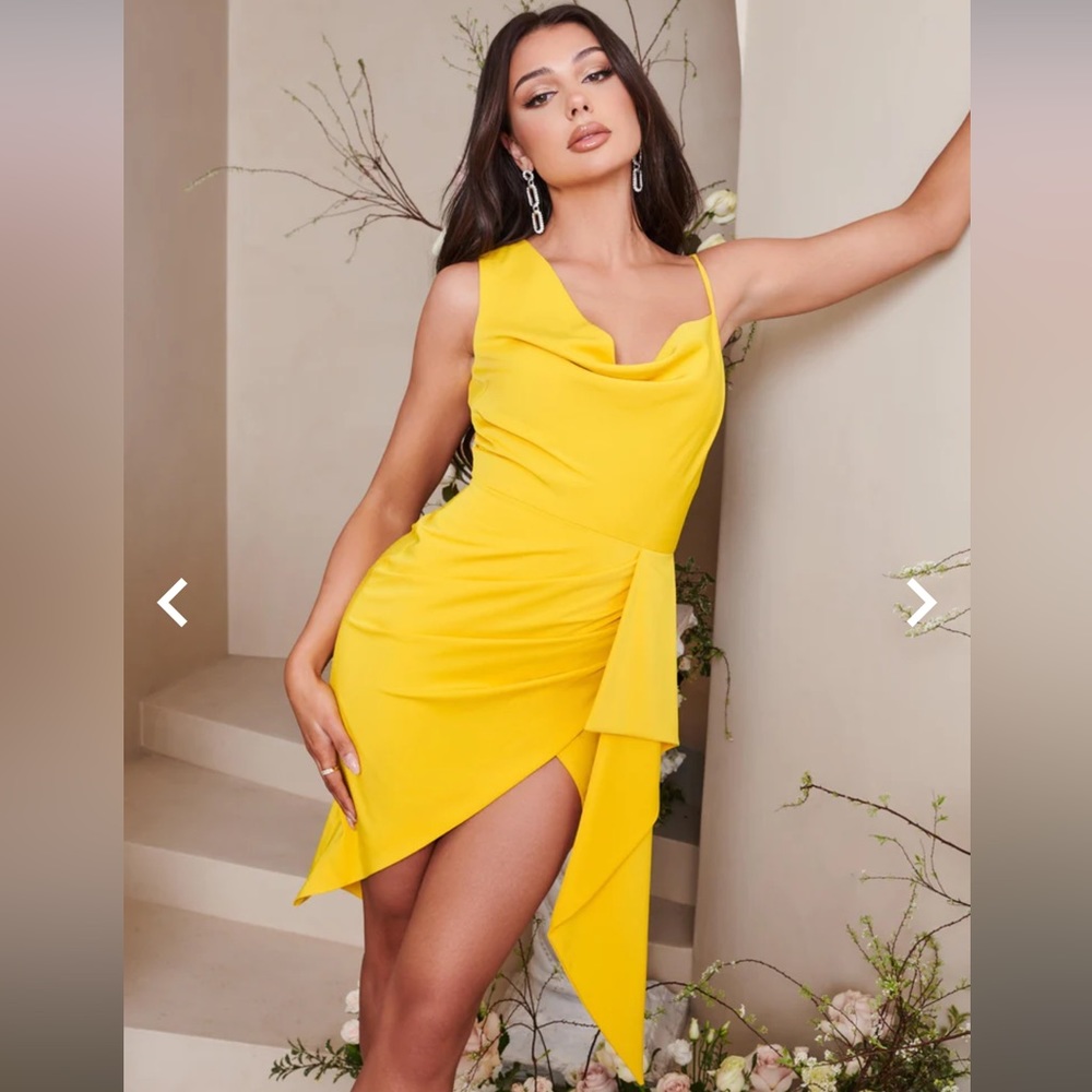 Lavish Alice Yellow Dress